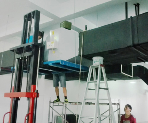 汉沽送风主管道杀菌消毒装置